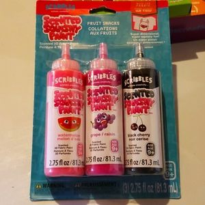 Scribbles scented squishy paint - fruit snacks